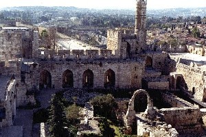 Citadel Ruins, Yapho (Yafo or Jaffa) Gate, Yerushalayim